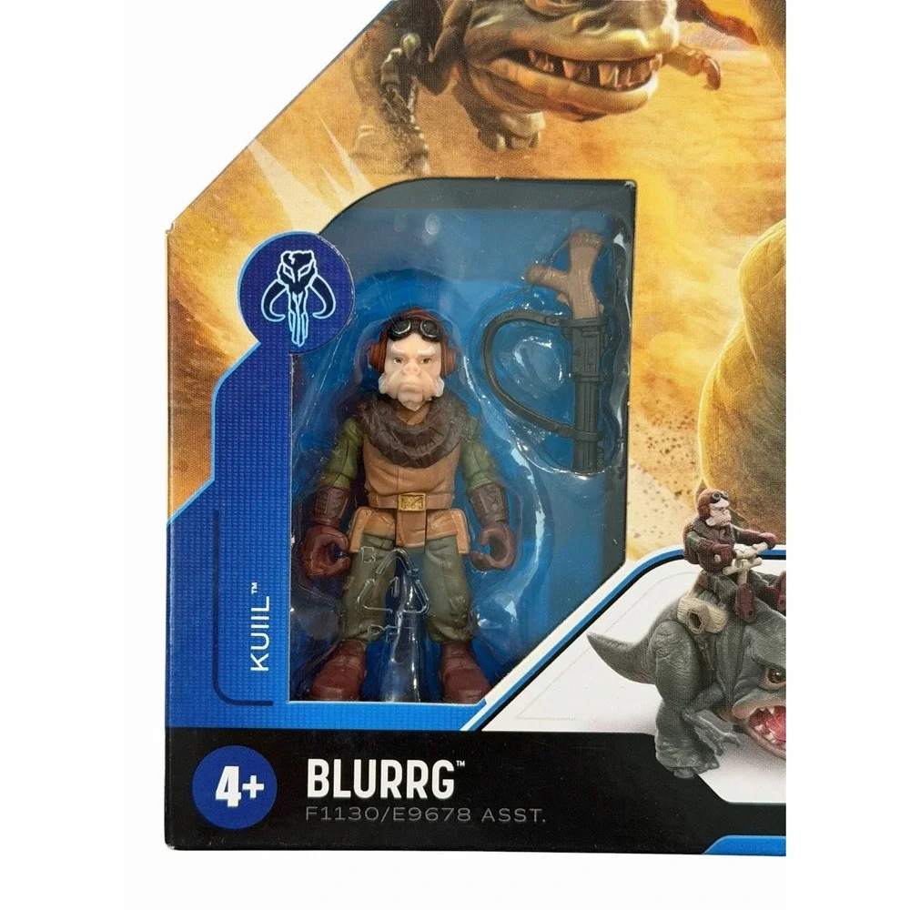 2020 Star Wars The Mandalorian Mission Fleet Blurgg and Kuiil Figure Set